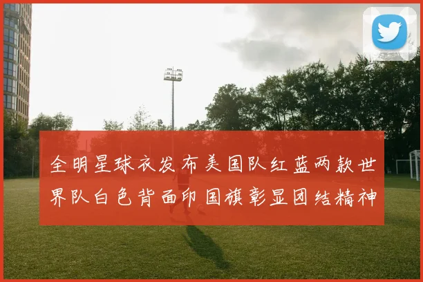 全明星球衣发布美国队红蓝两款世界队白色背面印国旗彰显团结精神